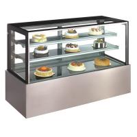 Buy cheap Commercial Fan Cooling Refrigerated Cake Display Cabinets Steam For Humidificati product