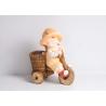 Buy cheap Outdoor Magnesium Oxide Garden Statue Sculpture Small Children Riding Statue from wholesalers