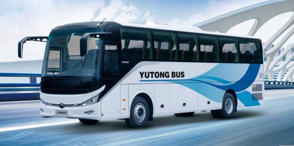 Buy cheap 30 50 Seater Coach Tour Bus Front Wheel Drive Diesel Coach from wholesalers