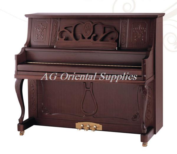 88-KEY New Acoustic wooden upright Piano With elegant carving mahogany matt