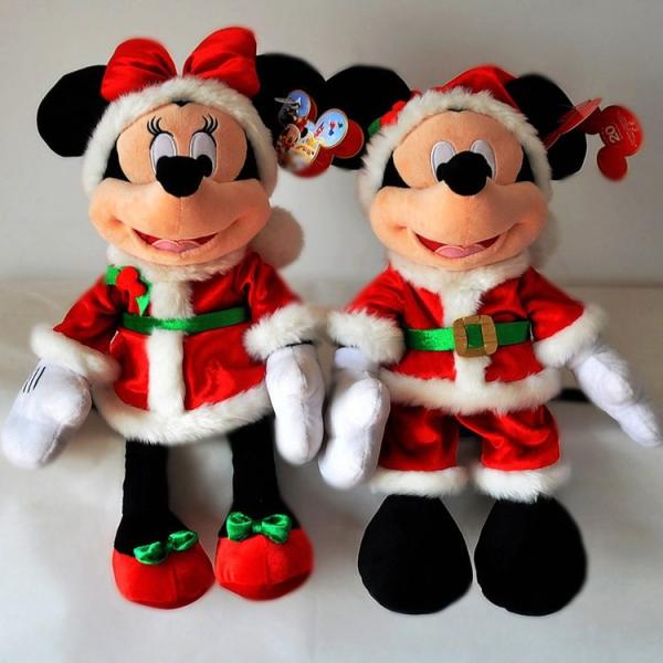 Buy cheap Hot Disney Chistmas Mickey Mouse and Minnie Mouse Plush Toys from wholesalers