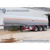 Buy cheap Hydrochloric Acid FUWA 13 Ton Fuel Tanker Trailer Three Axle Trailers 32000L from wholesalers