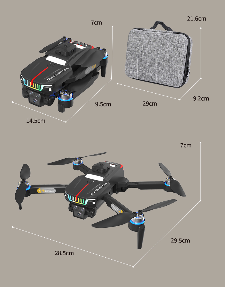 Unleash the Power of J16 Drone Three Camera System Remote Control and Altitude Hold Mode for Superior Aerial Photography