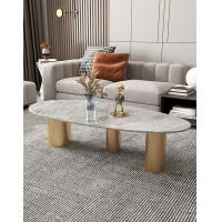 Buy cheap 130cm Rock Coffee Table 7 Mohs Hardness Rock Plate Oval Coffee Table Impermeable product