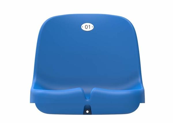 Buy cheap Injection Molded Spectator Plastic Bucket Chair 420mm Width Football Stadium Seat from wholesalers