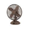Buy cheap Gray Retro Electric Metal Table Fan 12 Inch 85 Degree Oscillation Three Speed from wholesalers