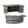 Buy cheap Light Gray Colour Electric Conveyor Belt Supermarket Cash Counter Aluminum alloy from wholesalers