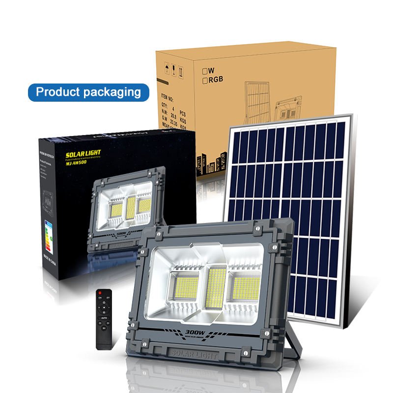 Outdoor Stadium RGB Dimmable Led Solar Flood Light IP65 Waterproof 60w 800w