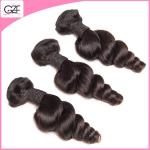 Grade 7A Human Hair Bundles and Closure Fashion Style Brazilian Loose Wave Hair