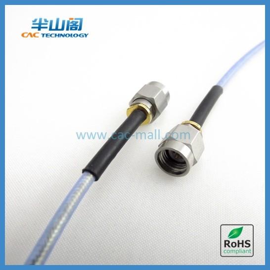 Buy cheap 18GHz SMA Microwave Cable Stable Semi Rigid RF Cable Assembly Phase from wholesalers