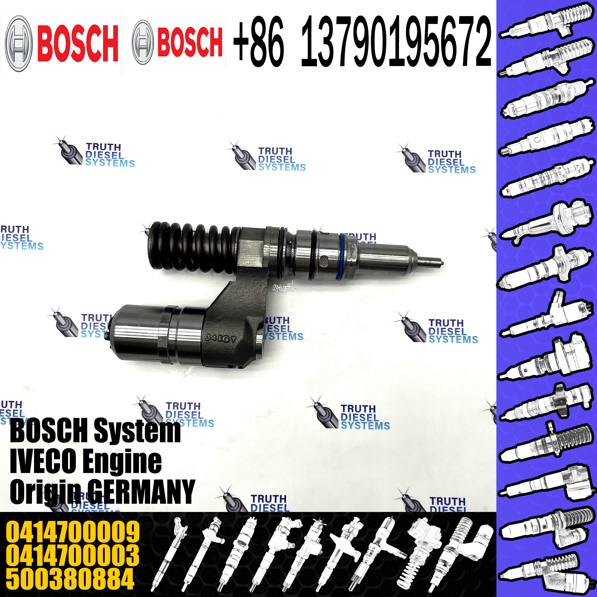 diesel fuel injectoriesel Engine Fuel Injector 0414700008 0414700009