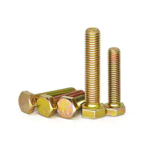 Buy cheap DIN933 ISO4017 EN24017 Hexagon Head Bolts Full Thread Zinc Carbon Steel / Alloy Steel from wholesalers