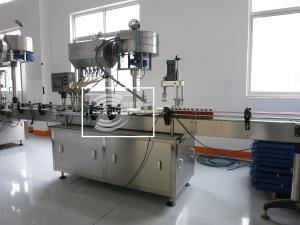 China 100% Factory Omron Electric Brand automatic 5-30ml bottle filling capping machine for liquid on sale