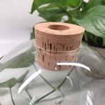 LFGB 5000pcs Natural Cork Bottle Stopper Lids Tasteless For Glass Vase