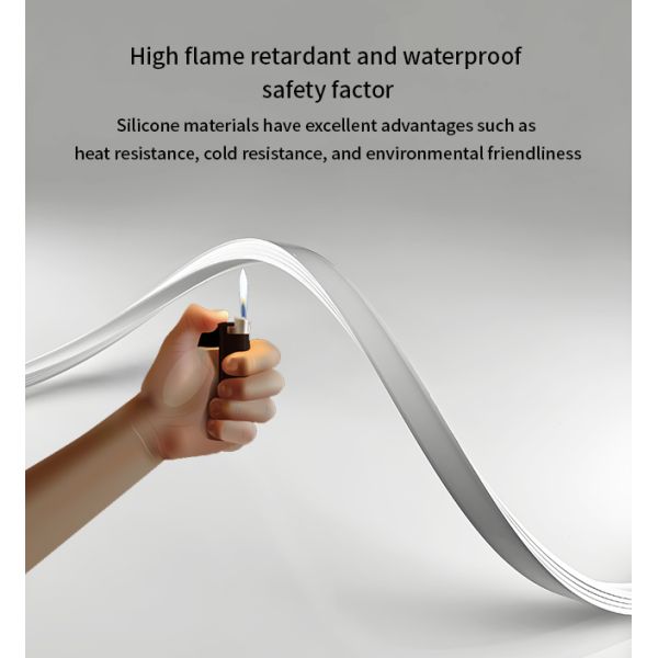 16*16mm LED Strip Silicone Cover For Indoor 10mm / 12mm Board Width