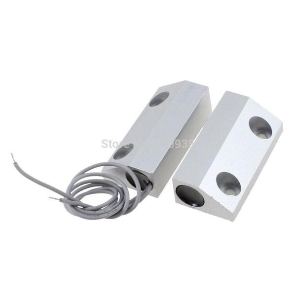 Buy cheap Grey Metal Magnetic Door Contacts Surface Mount Zinc Alloy Housing CS-56 from wholesalers