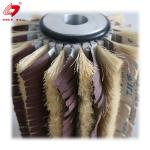 Insert Type SGS Industrial Roller Brush For Wooden Polishing
