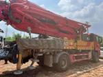 The 2021 Red Sy Concrete Pump Truck with 2 Boom Sections on Sy prime s Homemade