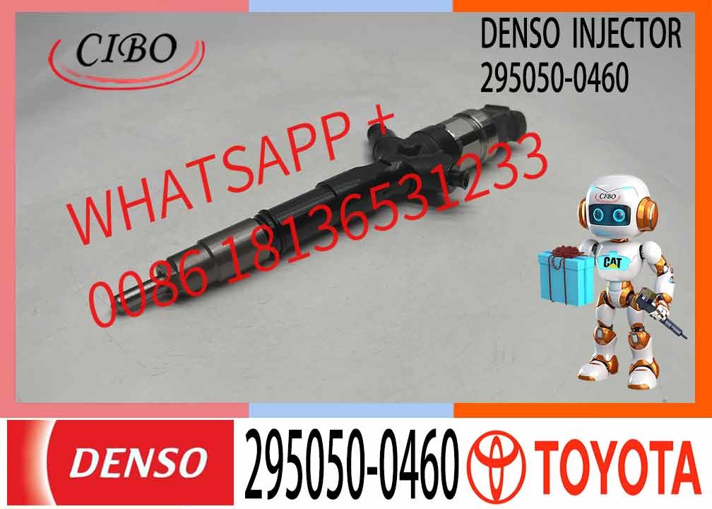 295050-0200 23670-39365 23670-30400 295050-0460 Common Rail Injector For Land / Cruiser / Prado 1KD-FTV