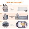 Buy cheap Lager Capacity Waterproof Mommy Diaper Bags For Baby from wholesalers