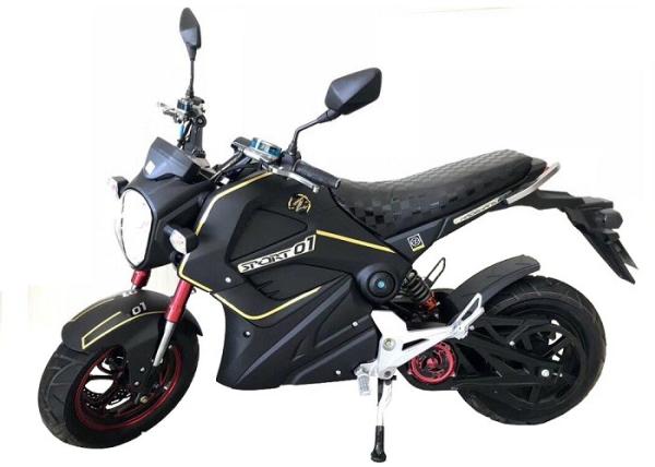 Buy cheap Black Color Electric Moped Scooter For Adult 48V 350W High Performance from wholesalers