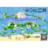 Buy cheap Cool Inflatable Floating Water Park for Lake , Promotion Family Resort With Waterpark from wholesalers