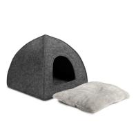 Buy cheap 16 X 16 X 17 Inches Odm Felt Pet Bed For Kittens And Small Dogs product