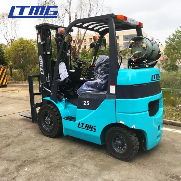 Buy cheap 2.5 Tonne Lpg Gasoline Forklift Truck With Solid Tire Optional Engine Energy Saving from wholesalers