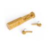 Buy cheap Wooden Color True Wireless Stereo Earphones Earbuds , 550mAh Bluetooth Earphone Buds from wholesalers