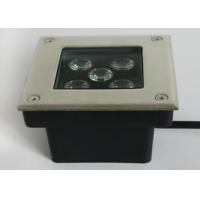 Buy cheap High Efficacy Square LED Underground Lamp 5W Stainless Steel Material product