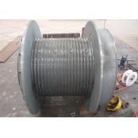 Buy cheap Q355D Steel 300m Cable Winding Drum, Main Components Of Tower Crane product