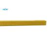 Buy cheap where to buy Durable Carbon Fiber Square Tubes for buildings, Yellow Carbon Fiber Rectangular Tube from wholesalers