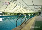 UV Resistant Big Event Sports Tent For Swimming Pool / Cafe Shops