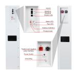 48V Wall Mounted LiFePo4 Battery With Communication Function RS485/RS232/CAN