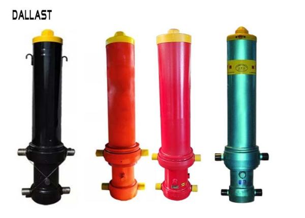 Buy cheap Single Acting Telescopic Hydraulic Cylinders FC Type for Dump Trailer Front Lift from wholesalers