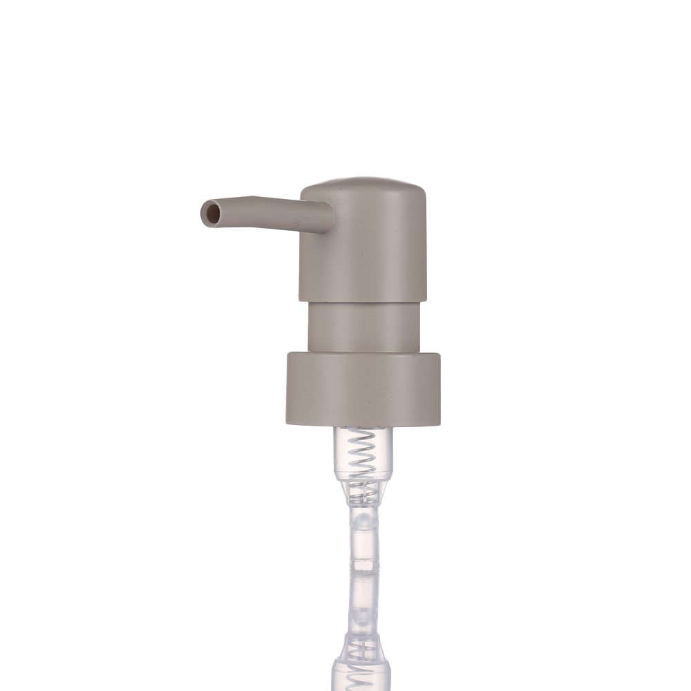 28mm Lotion Pump Stainless Steel Dispenser Pump with Clip for Bathroom