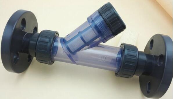 Buy cheap 125 Psi Pvc Clear Y Water Meter Strainer 3 Dia , Socket Ends 20 Mesh Pvc Sreen from wholesalers
