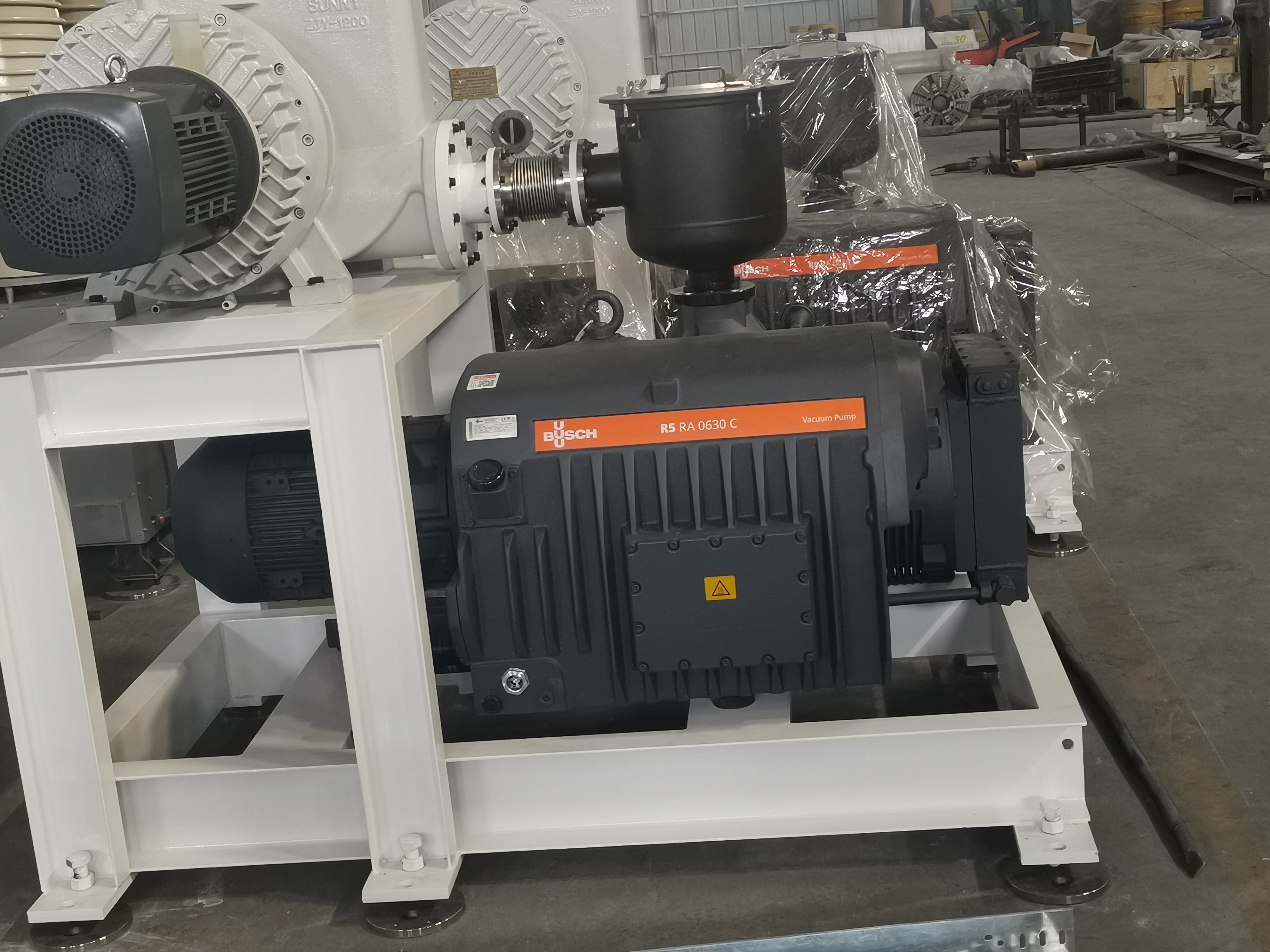 Multifunctional Silver Aluminum ZNC Vacuum Metallizer for Plastic Film BOPP PET CPP OPP