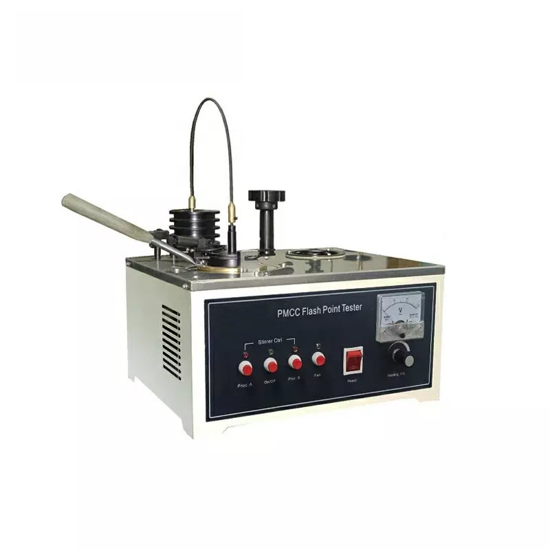 ASTM D93 Flash Point Oil Analysis Equipment Pensky Martens Closed Cup Flash Point Tester