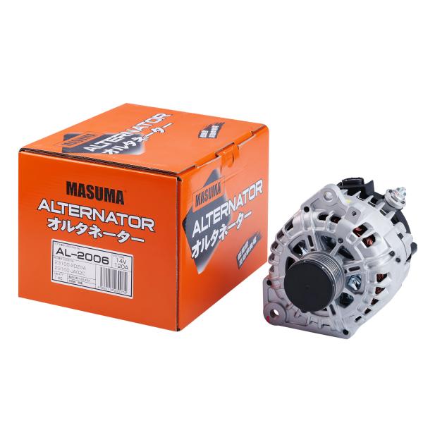 Buy cheap 23100-JA04D MASUMA Auto Spare Parts Electrical Systems Alternator 14V 120A for NISSAN from wholesalers