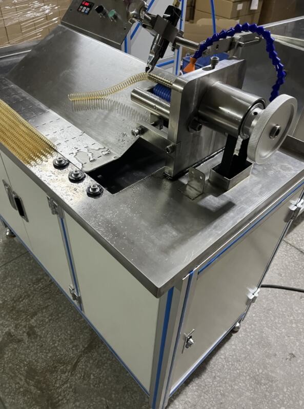Max 2 Inch PVC Plastic Spiral Wire Binding Coil Making Machine For Plastic Coil Plastic Spiral Wire Making Machine