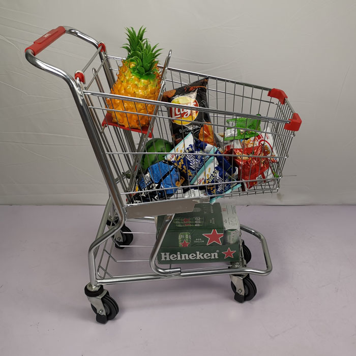 lightweight 60L American Style Shopping Cart With Bottom Frame wholesale Customizable