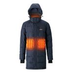Winter Long Sleeved Jacket For Men With Battery Power Heating