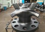 Horn Bollard Marine Mooring Equipment 40 Ton Cast Stainless Steel Material