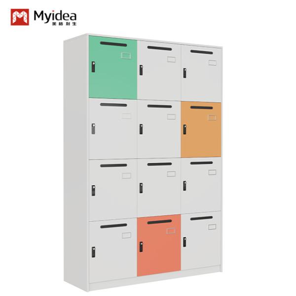 Buy cheap Contemporary Steel Office File Cabinet With Lock Modern Design for Multi-User for Bedroom Kitchen Outdoor School Gym Storage Support customization from wholesalers