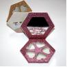 Buy cheap Hexagon Makeup Empty Eyeshadow Palette Packaging With Glitter Paper from wholesalers