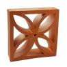 Buy cheap Red Perforated Terracotta Fire Bricks Traditional Style Chinese Window Decorative Hollow Brick from wholesalers