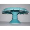 Buy cheap Stoneware Solid Color Glazed Wedding Cake Stand , Dolomite Birthday Cake Plate from wholesalers