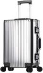 Aluninum Luggage Cabin Hardside Suitcase (Silver, 20 inch Carry-on) Visit the