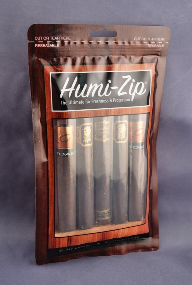 Custom printed Aluminum Foil Blunt Cigar Wrap Packaging Bags for tobacco
